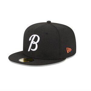 New Era 59Fifty Orioles Official On-Field City Connect Fitted Cap Black 7 3/8